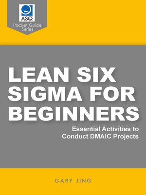 cover image of Lean Six Sigma for Beginners